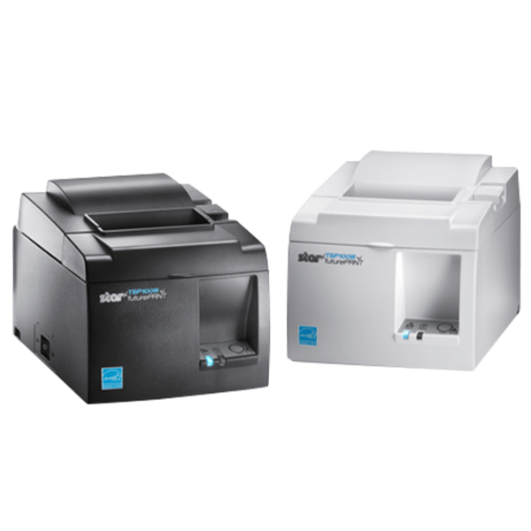 Star TSP143IIU+, UK, USB, 8 Punkte/mm (203dpi), Cutter, dunkelgrau